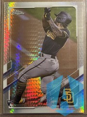 2021 Topps Chrome #135 Luis Campusano RC Prism San Diego Padres
